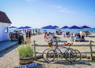A Summer Favorite, Navy Beach Offers a Decent Mix of Family Favorites Right on the Sand